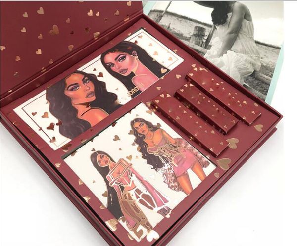 

100% новый косметический 5 макияж Коллекция HAUS KJ макияж полный комплект ЖЕНА высоко