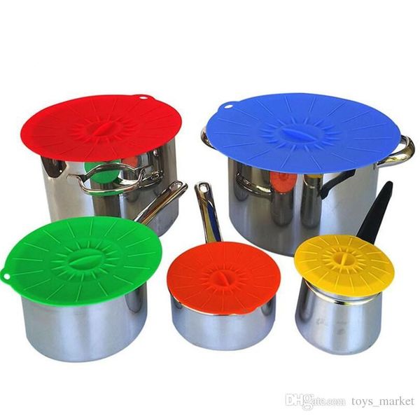 

flower petal boil spill ser silicone lid pot lid cover cooking pot lids utensil pan cookware parts kitchen accessories