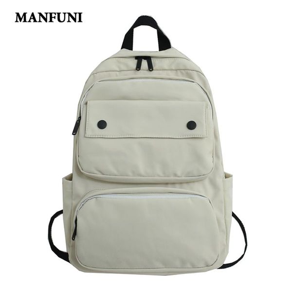 

2020 new large capacity women backpack fashion schoolbag waterproof nylon multi pocket travel backpacks school bag for teenage