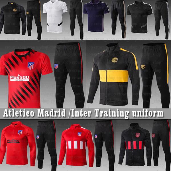 

7 joÃ£o fÃ©lix atletico madrid soccer sets 8 saÃºl morata koke sweat shirt jacket lemar correa h.herrea hermoso trippier training uniform, Black