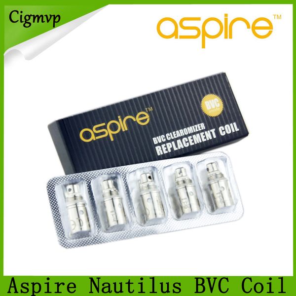 

Aspire BVC катушки головки для BVC форсунок CE5 Nova Mini Vivi Nova BVC замена катушки 1.6 1.8 2.1 ом 0266039