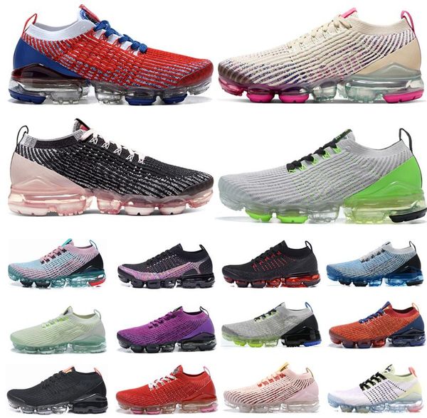 

wholesale good quality lightweight fly3.0 outdoor shoes women men running shoes red white black grey purple breathable sport shoe knit upper