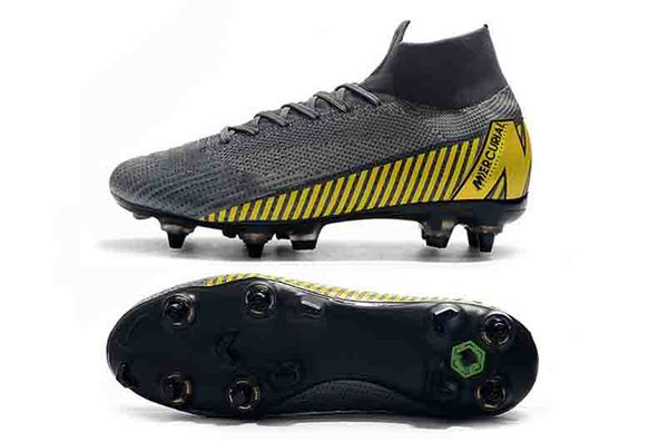 

2019 mens high football boots cr7 mercurial superfly vi 360 elite fg soccer shoes superfly always forward outdoor soccer cleats