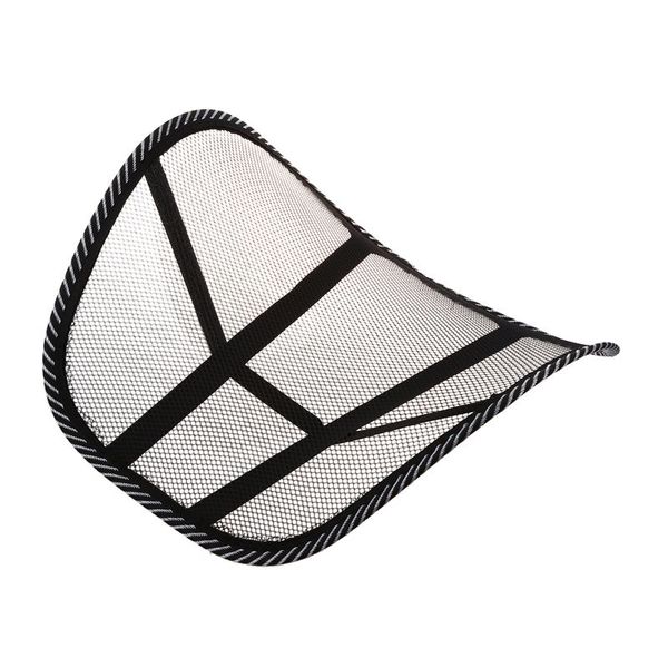 

mesh lumbar back brace support chair cushion seat waist pillow posture corrector