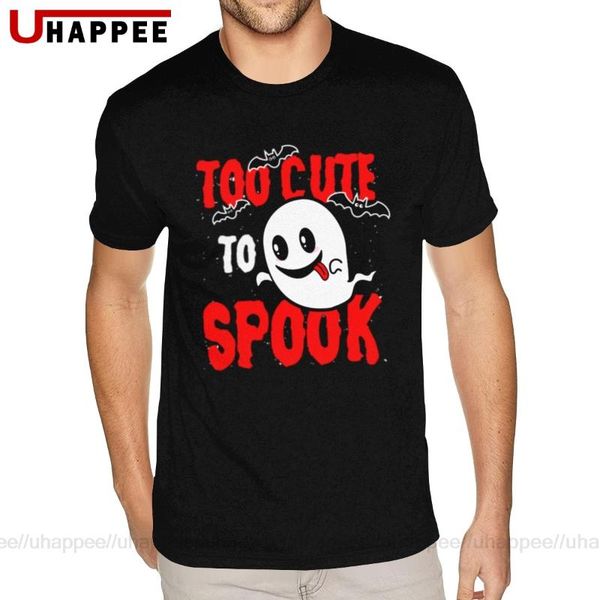 

tall размер ghosts - слишком мило spook рубашки homme unique с короткими рукавами graphic tshirt мужской одежды 1990-х годах, White;black