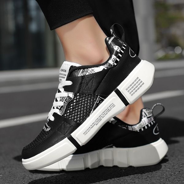 

canvas shoes men fashion men shoes new casual tide summer walking black women's vulcanized