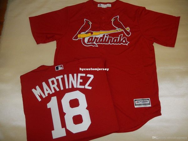 

custom majestic st. louis carlos martinez #18 sewn baseball jersey alt red mens stitched jerseys big and tall size xs-6xl for sale, Black;blue