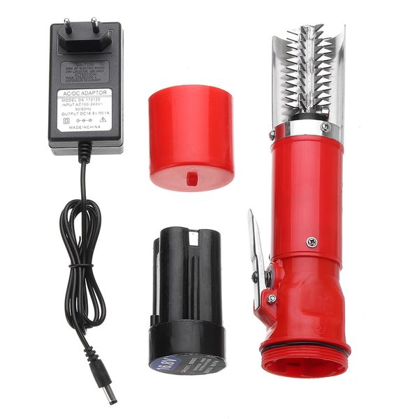 

96w зарядки портативный электрический рыба scaler рыбалка масштабаторы clean рыба remover очиститель для удаления накипи скребок из морепрод