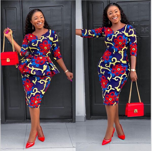 

luxury women dresses print flower long sleeve dresses lady designer clothing club skinny dresses, Black;gray