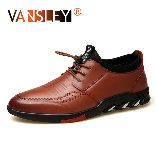 

summer leather men shoes breathable mesh mens shoes fashion low casual man classic comfortable flats leather male sneakers, Black