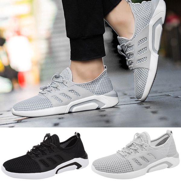 

onto-mato brand men's large size mesh running shoes wild lightweight breathable sneakers dropshipping turnschuhe baskets