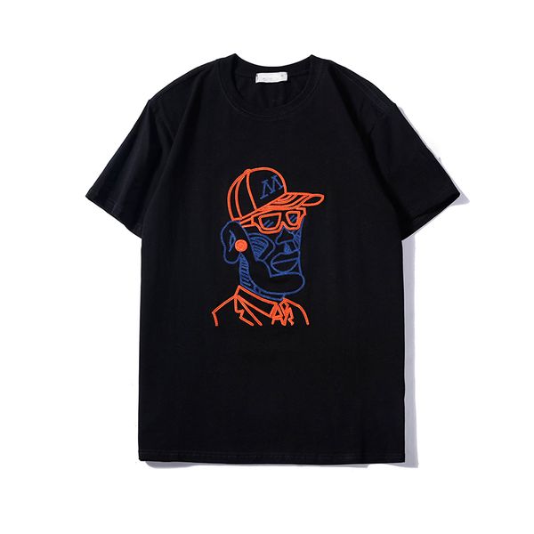 

2020 новый конструктор mens женщины brand new рубашка fashionbrand футболки мужчин летние рубашки горячие продаем мода top тройники с коротк, White;black