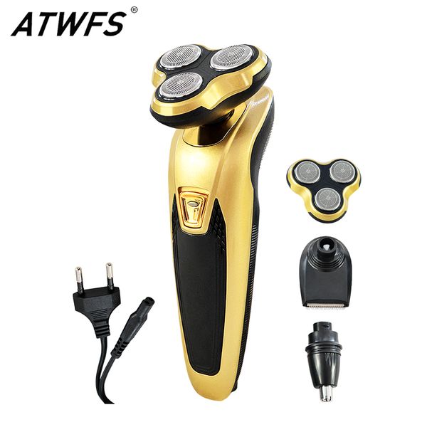 

new shaver for electric men shaving gold machine face nose body trimmer shaver beard trimmer for men groomer hair clipper