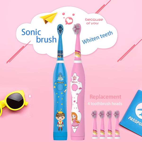 

ubalun electric toothbrush sonic rechargeable tooth brush maf8600 electric children electric brush 4 oral toothbrush attachments
