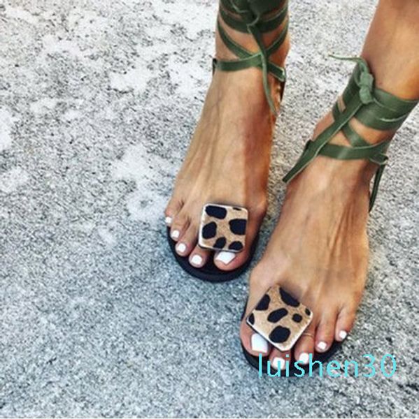 

summer 2020 new style peep toe flats women shoes strap women's sandals dress party walking gladiator shoes woman zapatos mujer l30, Black