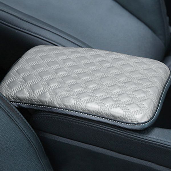 

leather center console cushion box car universal pad