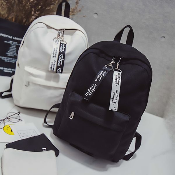 

fashion women backpack convenient travel bag canvas shoulder bag for teenage student girl school bag bagpack rucksack 2019
