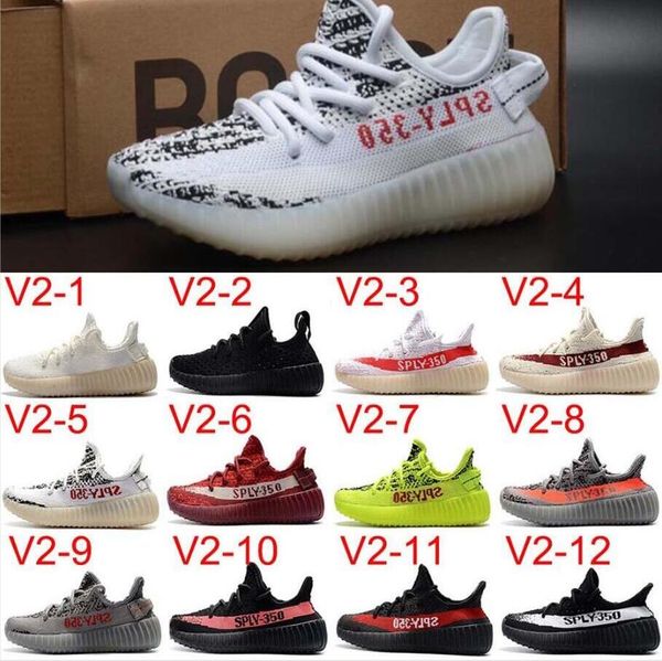 

2019 new kid 350v2 hoe boy girl 350v2 hoe kany we t yeezy yeezy yezzy yezzy 350v2 port training neaker eur 26 35