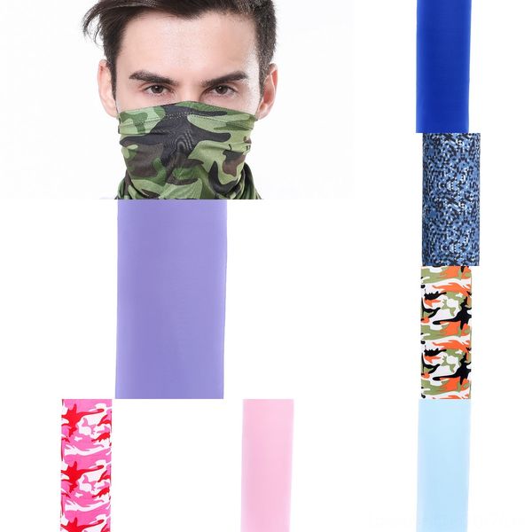 

fv1lm cool skull color party masks scarf adults multi design sport motorcycle biker scarf face half mask sport headband masks, Black