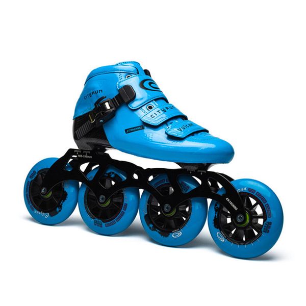 

cityrun speed vulcan inline skates size 30-44 carbon fiber professional competition 4*90/100/110mm wheels racing skating patines