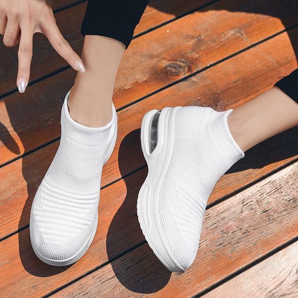 

women tennis shoes tenis feminino ladies light sock walking sport shoes cushioning sneakers chaussures femme zapatos de mujer