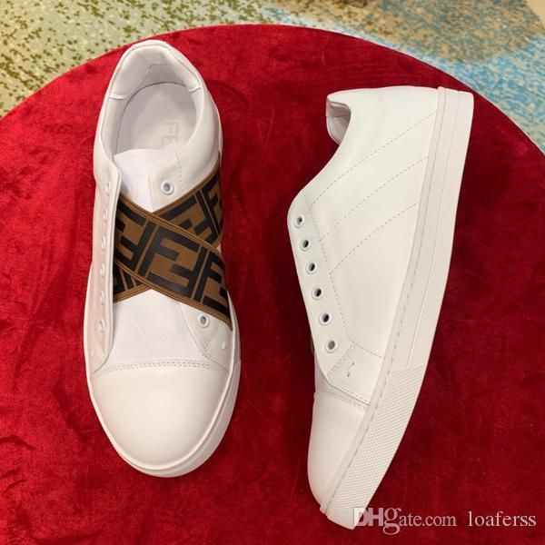 

low-red bottom sneakers men's black leather webbing overstyling fashion casual men's shoes casual large size 38-45