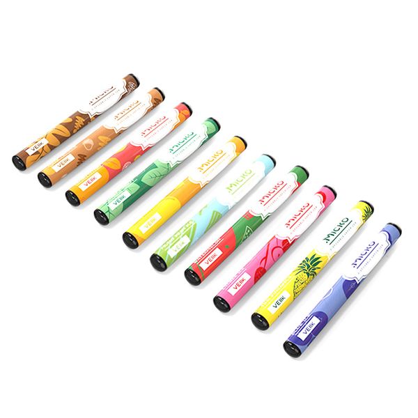 

Authentic Veiik Micko Disposable Vape Pen Built in 310mAh Battery 1.5ml Pod Cartridge 10 flavors Vapes E Cigarettes DHL Free
