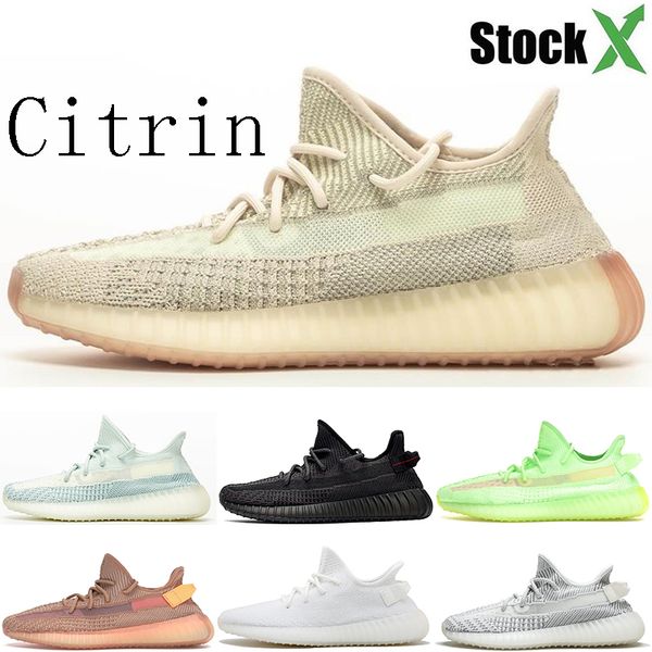 

2019 citrin kanye west cloud white true form clay static pirate black glow mens running shoes zebra beluga 2.0 women sports sneakers 36-48