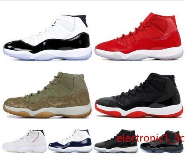 

space jam 11 11s mens basketball shoes concord gamma blue legend blue heiress xi designer shoes sport sneakers us 5.5-13