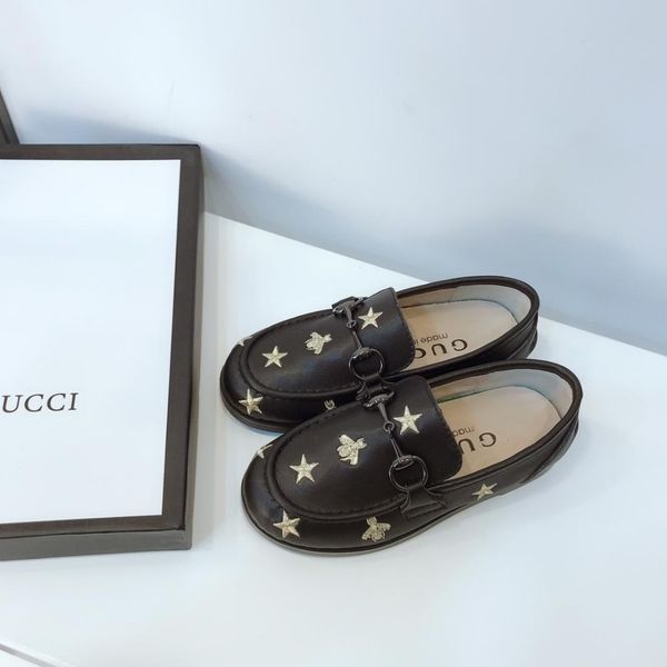 

Boys'Leather Shoes Новый рисунок весной 2019 года. Горячая распродажа.