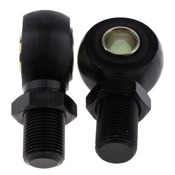

2pcs custom motorcycle shock absorber rear suspension round eye adapters 12mm black