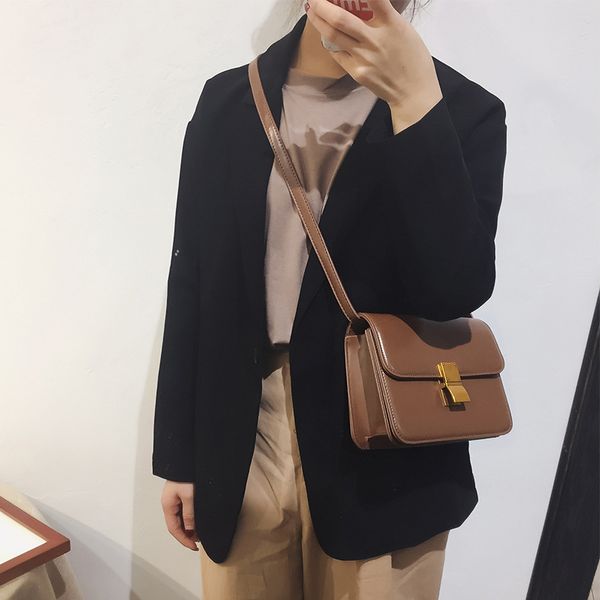 

2020 женская мода сумки на ремне малый fragrance темперамент crossbody сумка новый pu корейской версии wild pure small square