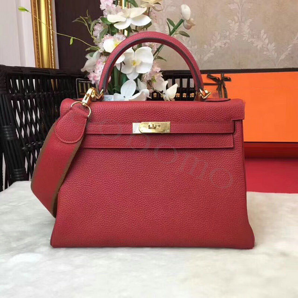 

25cm 28cm 32 cm luxury women handbag de igner berkin bag h k tote fa hion women kelly bag lady genuine leather bag 8cc0