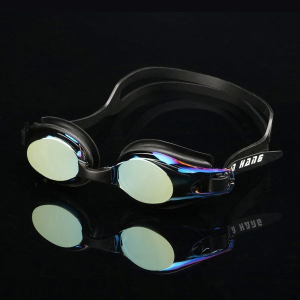 

summer bright plating swimming glasses fog waterproof hd swimming glasses