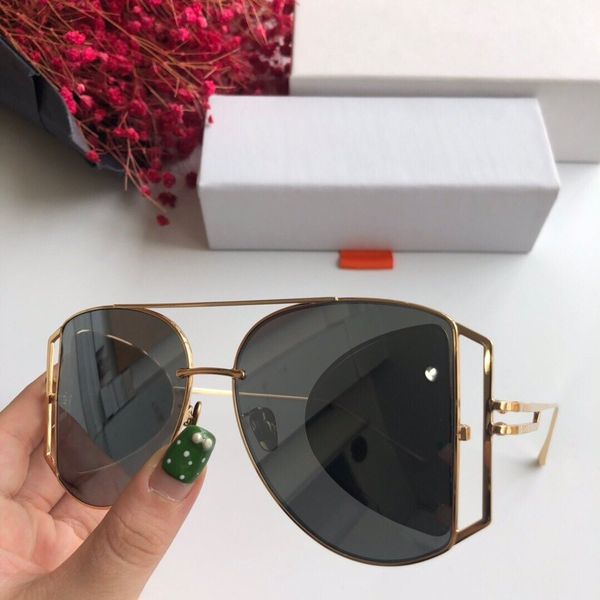 

metal mens woman designer sunglasses fashion sunglasses adumbral goggle car driving glasses uv400 model 110 6 colors with box, White;black