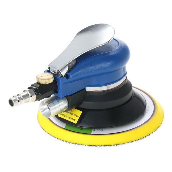 

eu plug 6 inch 10000rpm pneumatic palm random orbital sander polisher air powered track polisher dual action polishing grinding