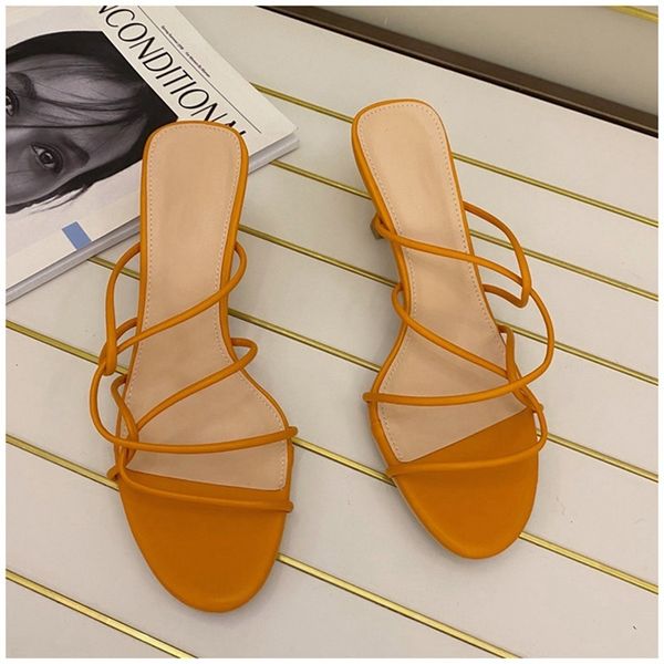 

slippers women slipper cross strap casual outdoor sandal ladies thin heels slides elegant, Black