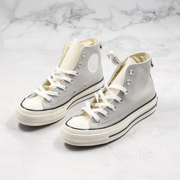 

1970-е годы туман патрон 70 мужчины женщины высокие топы тейлор холст повседневная обувь страх божий основы классический 1970 спортивные тре, Black