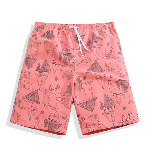 

2019 summer men quick dry casual swimwear swim shorts swimming trunks printed bermuda surf short pants swimsuit briefs
