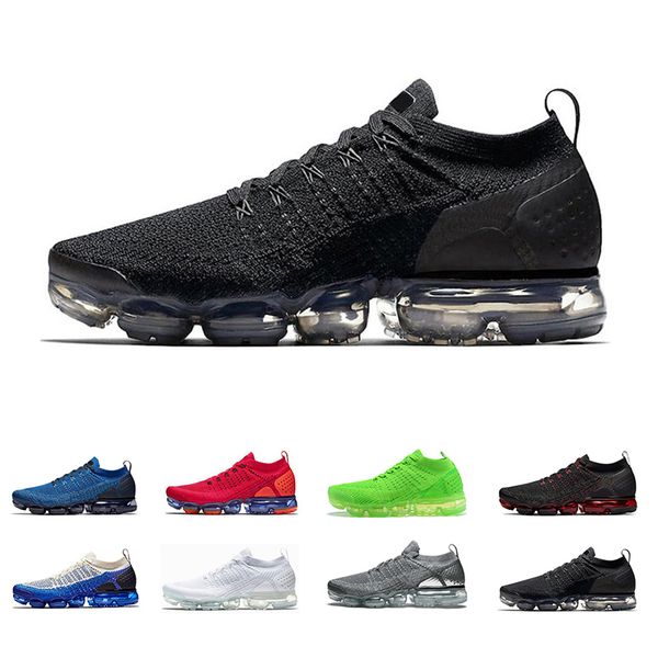 

2019 original running shoe for man woman mesh cushion triple white black golden volt men shoes sports chaussures sneakers trainers