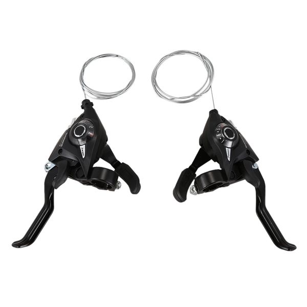 

2pcs mtb bike shifters ef51-7 3x7 21 speed mtb bicycle bike left right cycling levers derailleur brake lever shifter set