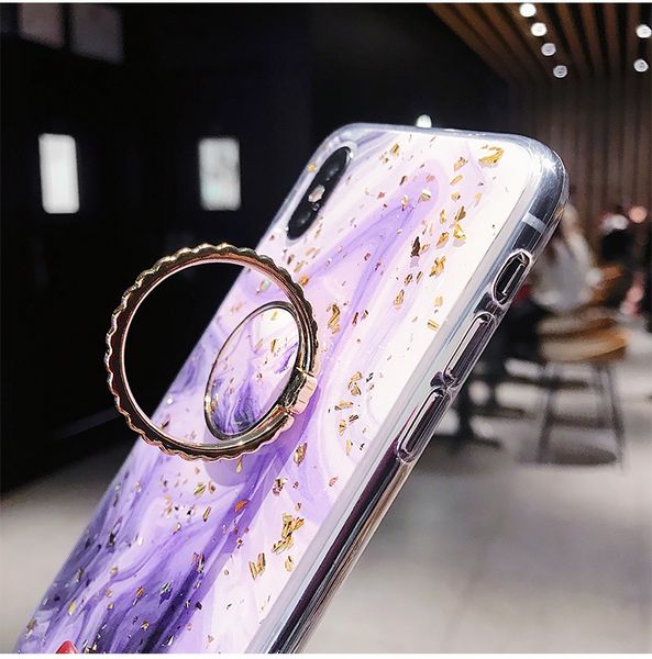 

factory sell gradient color for iphone 6 marble case marble grain designer phone case soft tpu with hairball wristband for iphone case