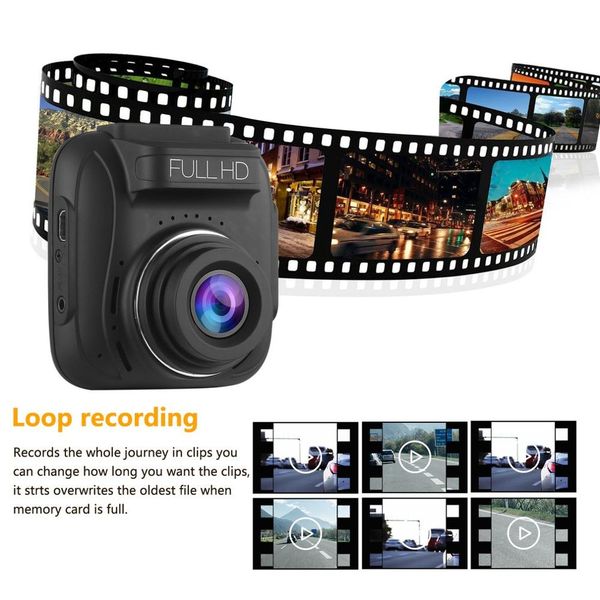 

2019 new 2.4 inch 500m pixels 127 degree wide angle car camera driving video recorder smooth recording with car charger