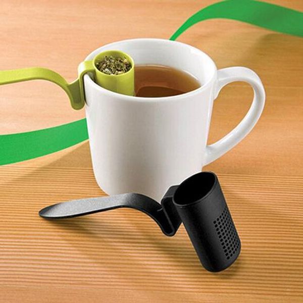 

20pc tea strainer herbal spice infuser filter clip-on teaspoon shape colander tea strainers teaware supplies