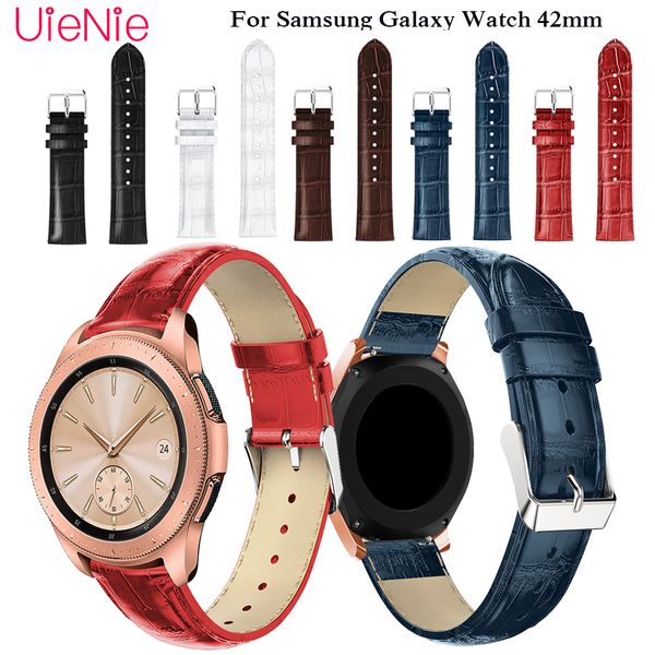 

20mm strap watch band for samsung gear s2 frontier classic band accessories for samsung galaxy watch 42mm strap wristband, Black;brown