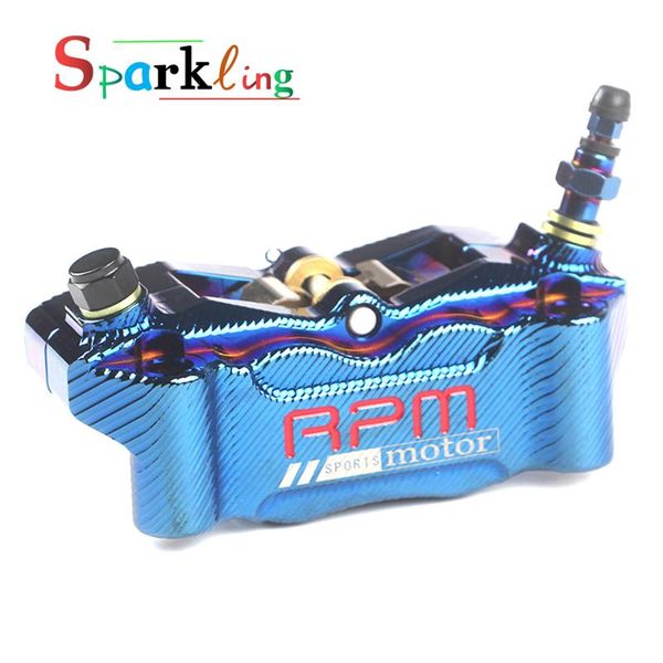 

universal 100mm motorcycle brake caliper 32mm*4 pistons hf2 motorbike modified hydraulic brake pump for front/rear system
