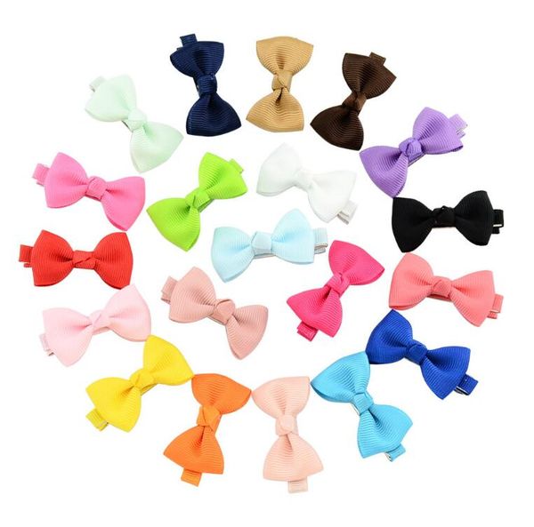 

cute children's hair ornaments girl hair baby butterfly knot liu hair clip  colors ing, Slivery;white