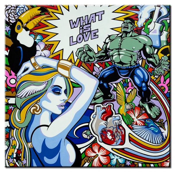 

oxana prantl - what is love home decor handcrafts /hd print oil painting on canvas wall art canvas pictures 191228