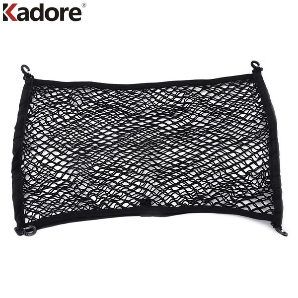 

for kia sorento 2003-2012 black nylon rope rear trunk cargo nets luggage holder storage bag interior accessories