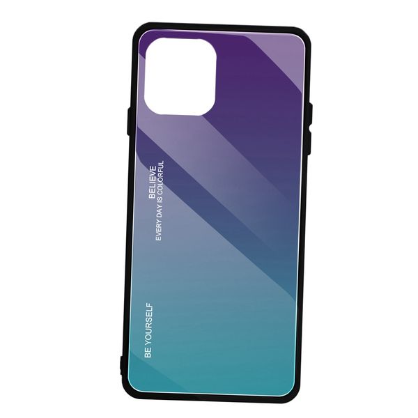 

gradient glass cover case for iphone 11